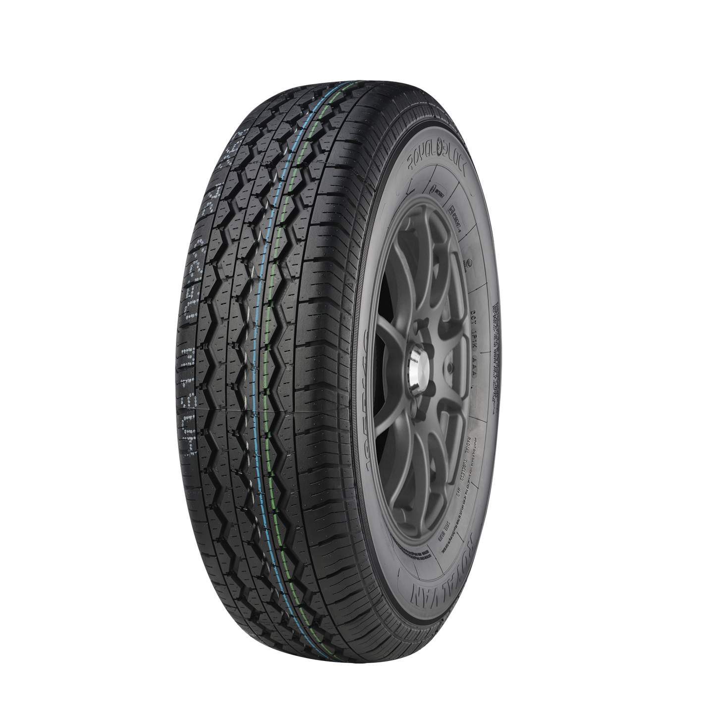165R13 ROYALBLACK ROYAL VAN 91/89R 6 PLY